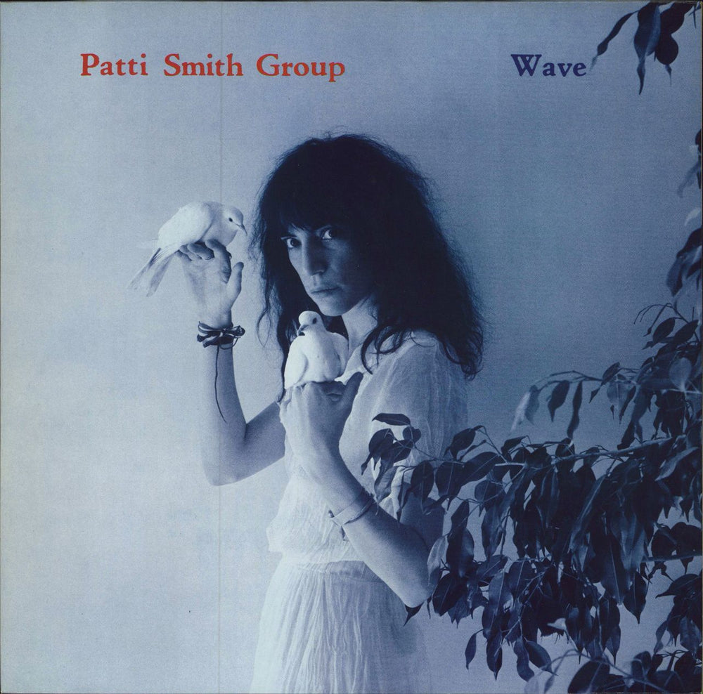 Patti Smith Wave German vinyl LP album (LP record) 201139