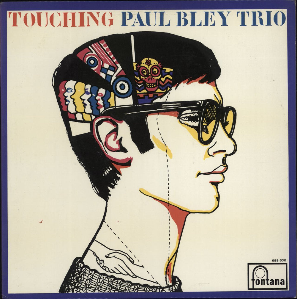 Paul Bley Touching UK vinyl LP album (LP record) 688608ZL