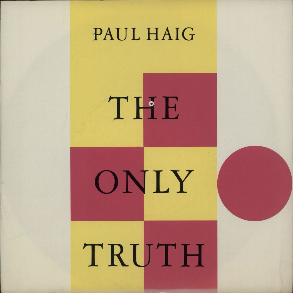 Paul Haig The Only Truth UK 7" vinyl single (7 inch record / 45) IS198