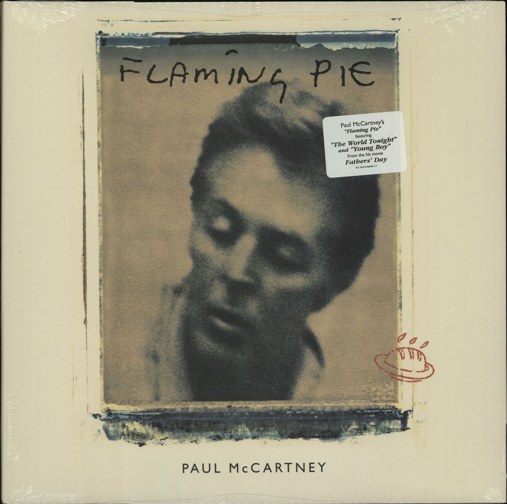 Paul McCartney and Wings Flaming Pie - Sealed US vinyl LP album (LP record) 856500-1