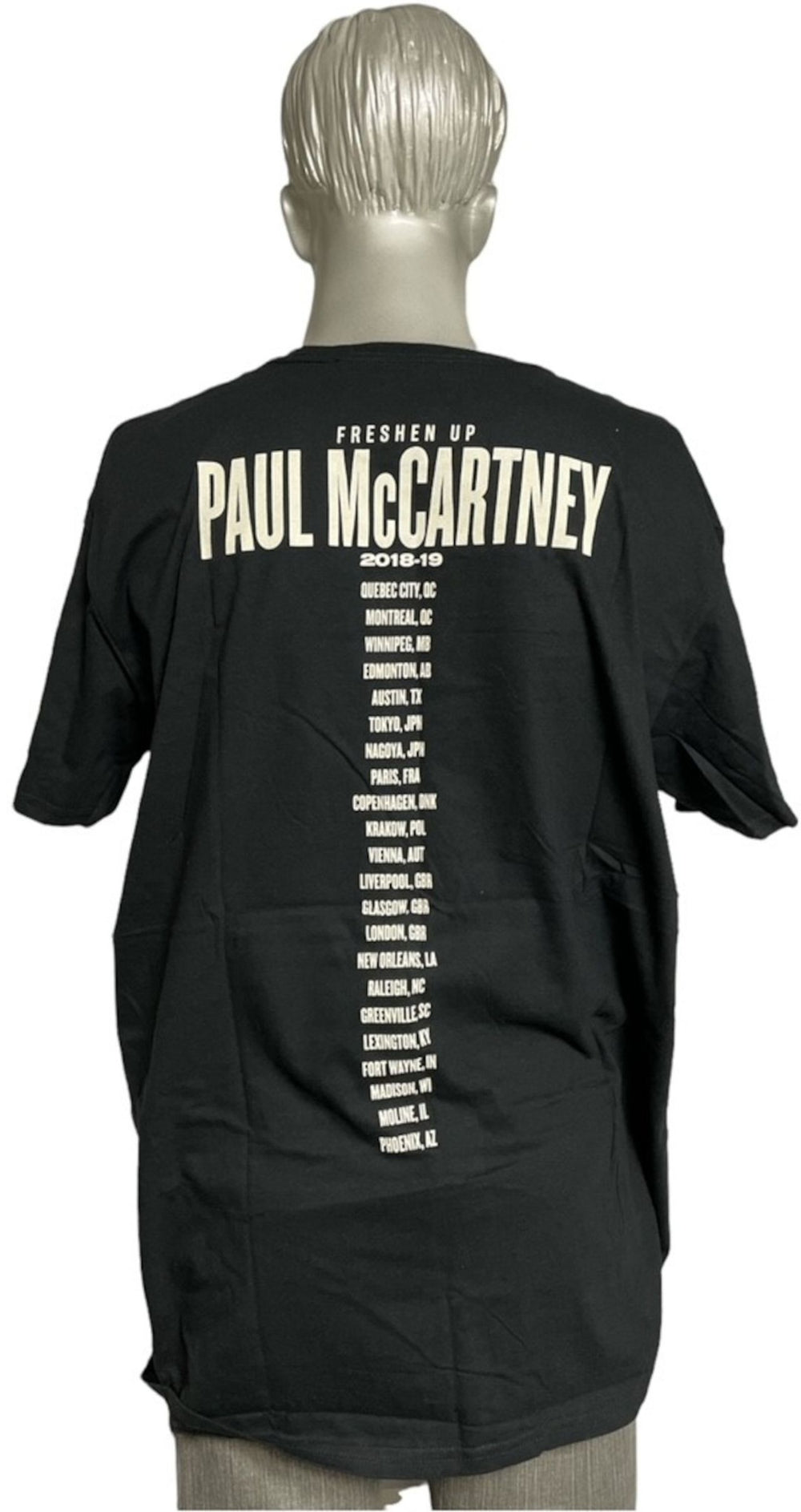 Paul McCartney and Wings Freshen Up - Extra Large UK t-shirt