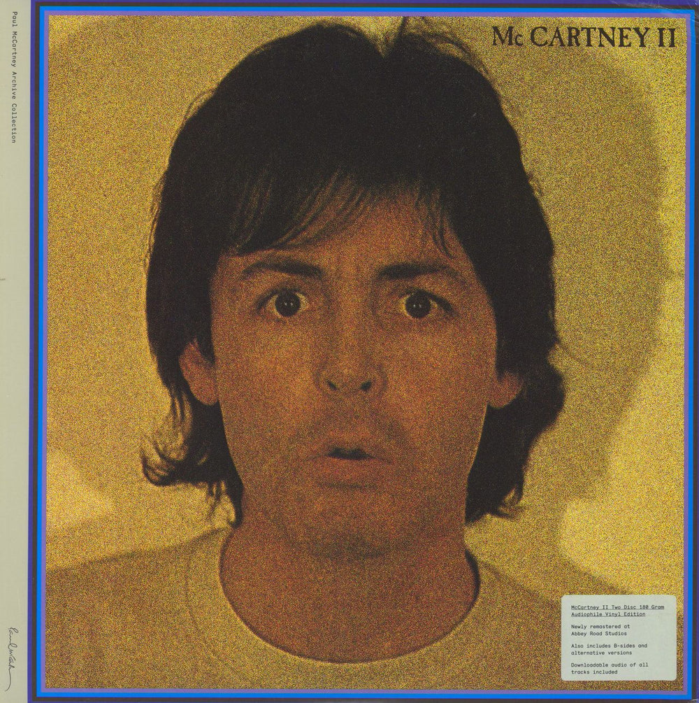 Paul McCartney and Wings McCartney II - 180gm UK 2-LP vinyl record set (Double LP Album) HRM-32813-01