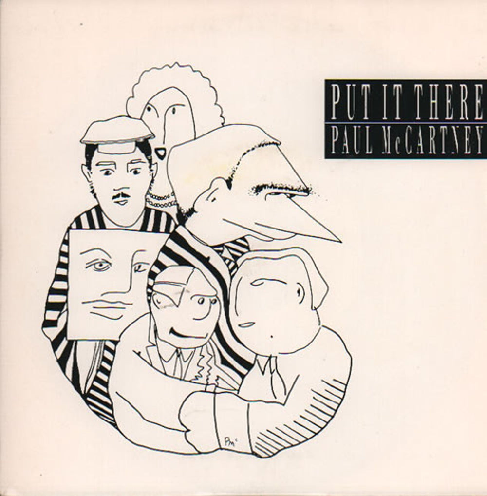 Paul McCartney and Wings Put It There UK 7" vinyl single (7 inch record / 45) R6246