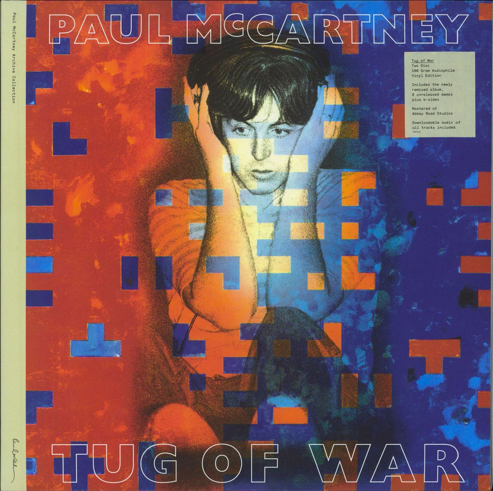 Paul McCartney and Wings Tug Of War - 180gm UK 2-LP vinyl record set (Double LP Album) 7237571