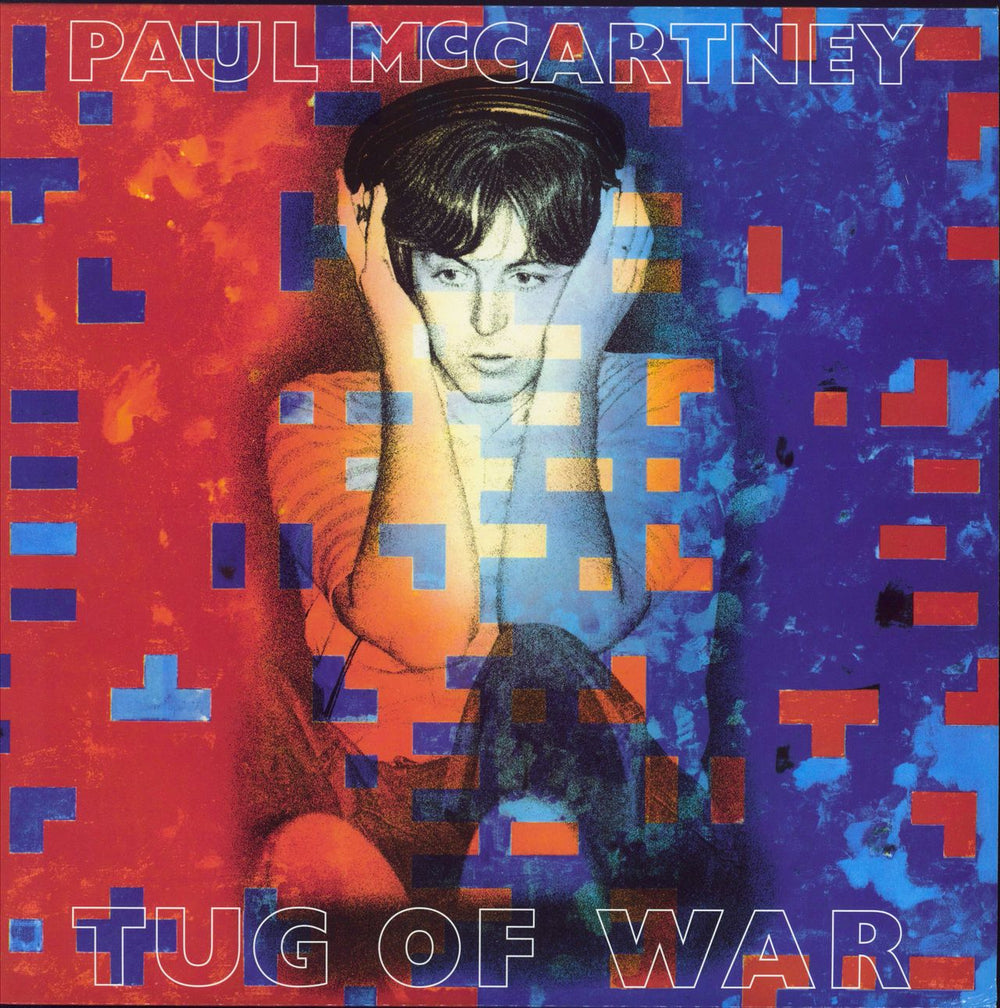 Paul McCartney and Wings Tug Of War - Blue Vinyl 180 Gram UK vinyl LP album (LP record) 0602557567533