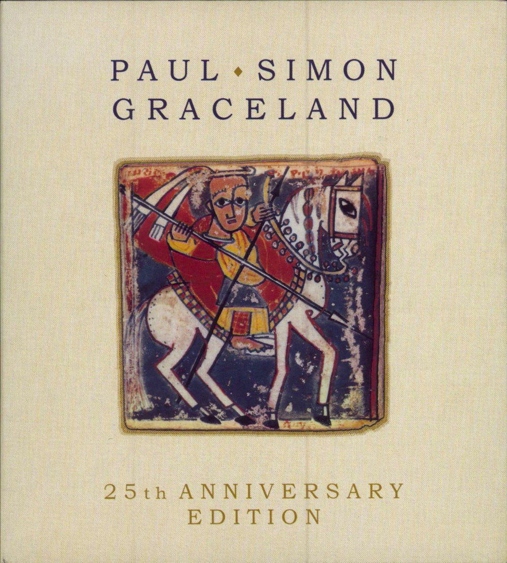 Paul Simon Graceland - 25th Anniversary Edition US 2-disc CD/DVD set 88691914712