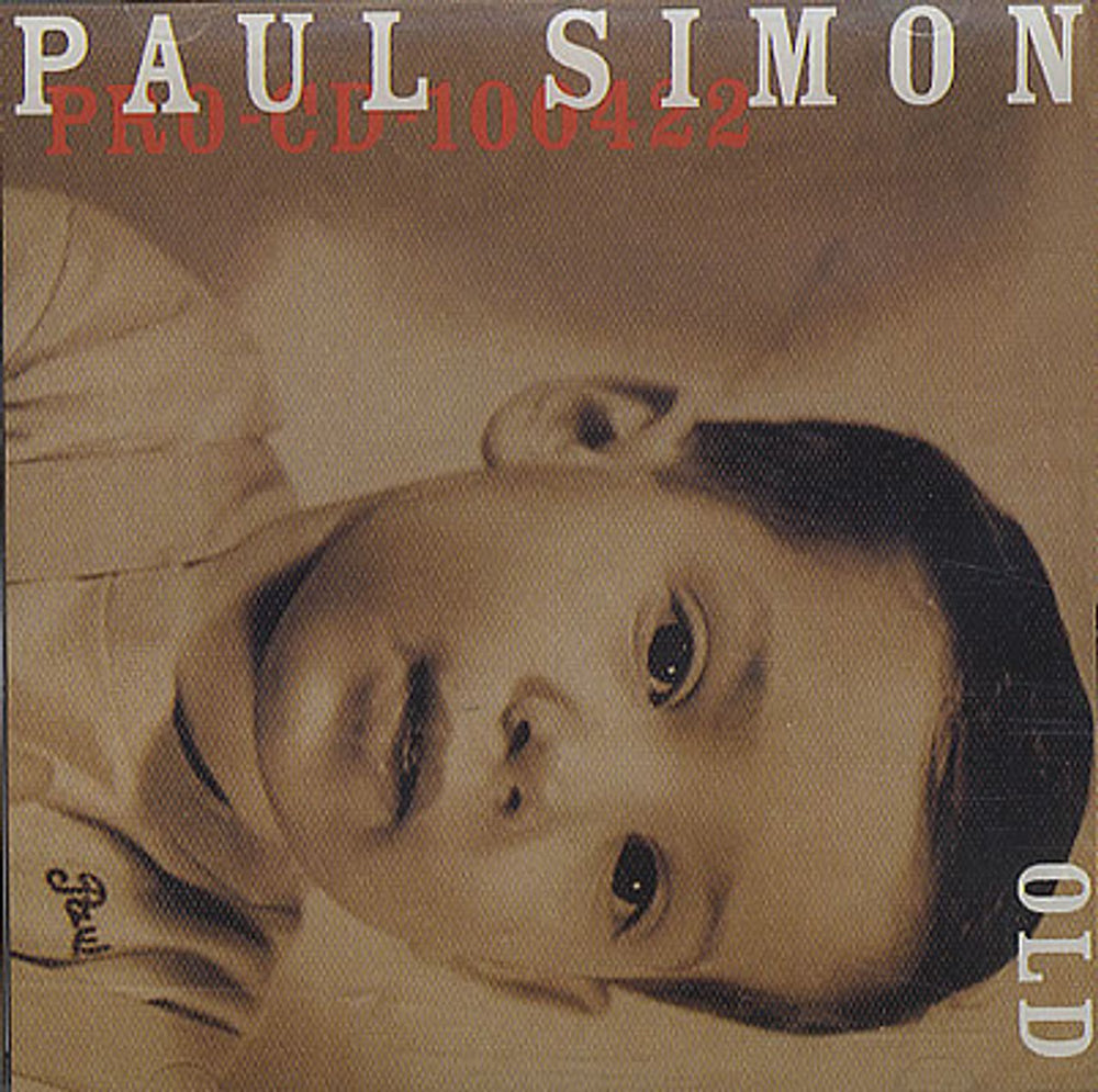 Paul Simon Old US Promo CD single (CD5 / 5") PRO-CD-100422