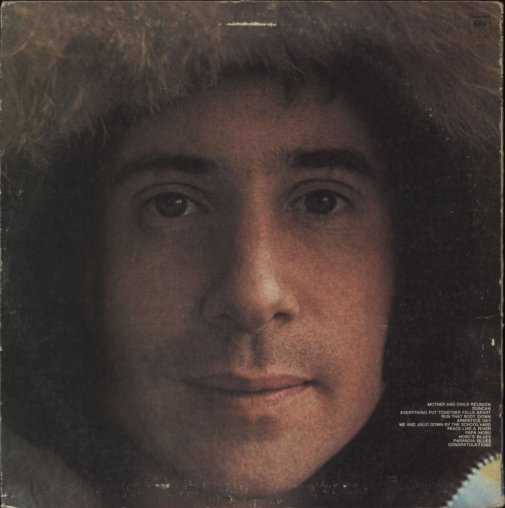 Paul Simon Paul Simon US vinyl LP album (LP record)