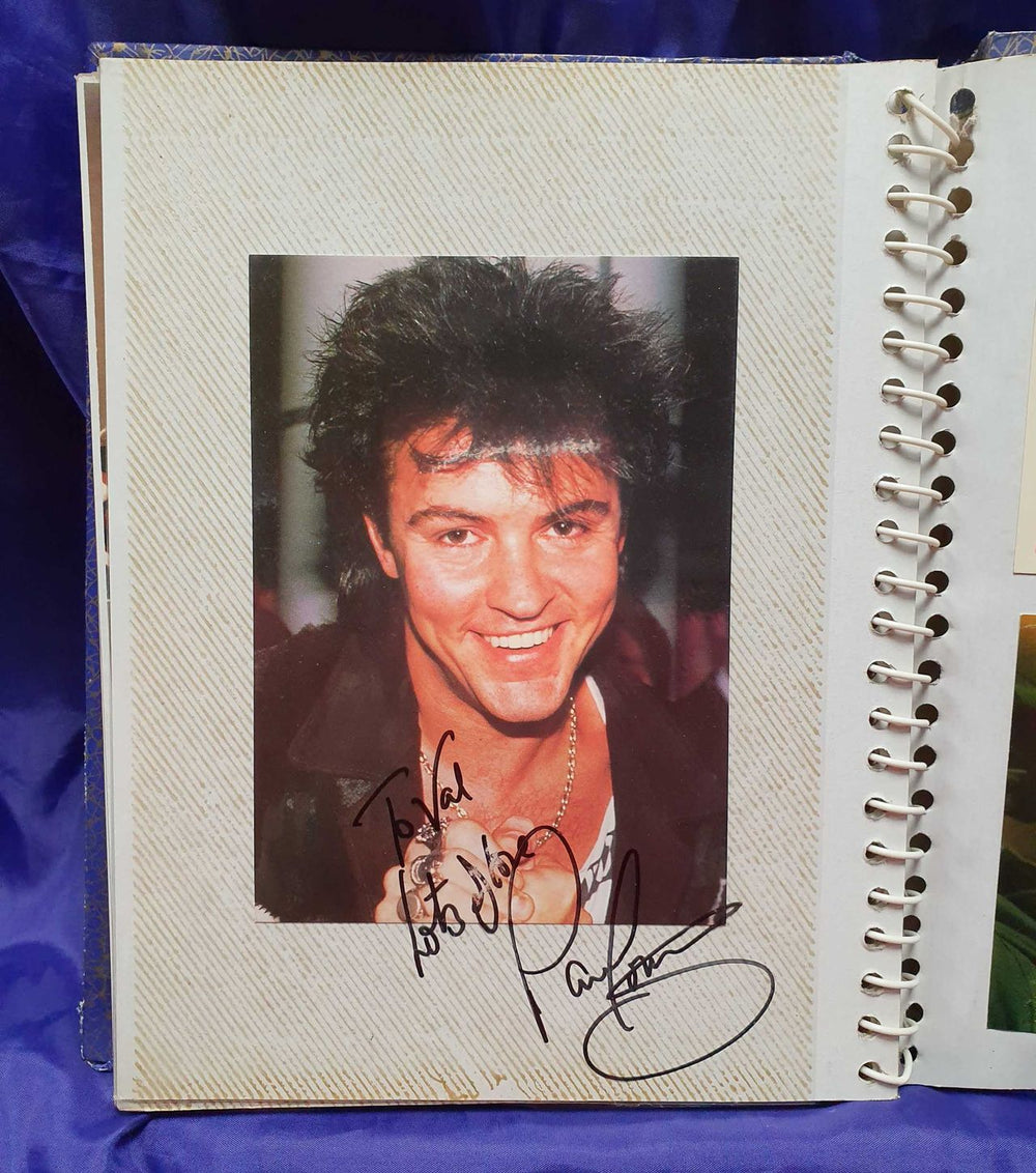 Paul Young Concert Photographs - Autographed UK memorabilia PYOMMCO727950