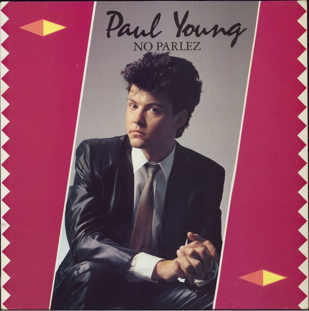 Paul Young No Parlez Dutch vinyl LP album (LP record) 25521