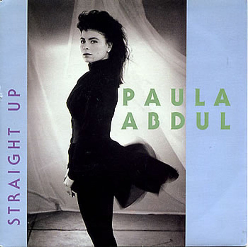 Paula Abdul Straight Up UK 7" vinyl single (7 inch record / 45) SRNN111