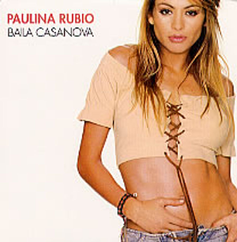 Paulina Rubio Baila Casanova Mexican Promo CD single (CD5 / 5") CDP001196-2