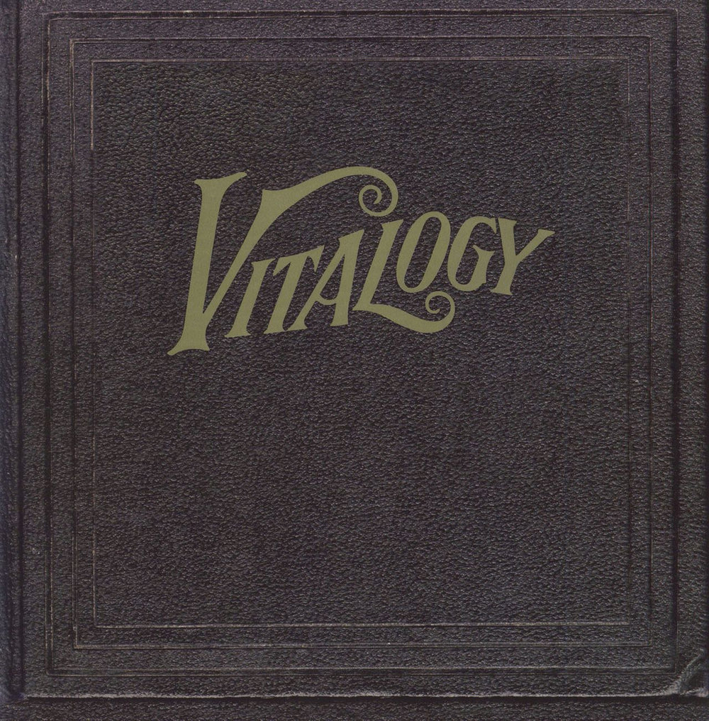 Pearl Jam Vitalogy US vinyl LP album (LP record) 88697843111-JK1