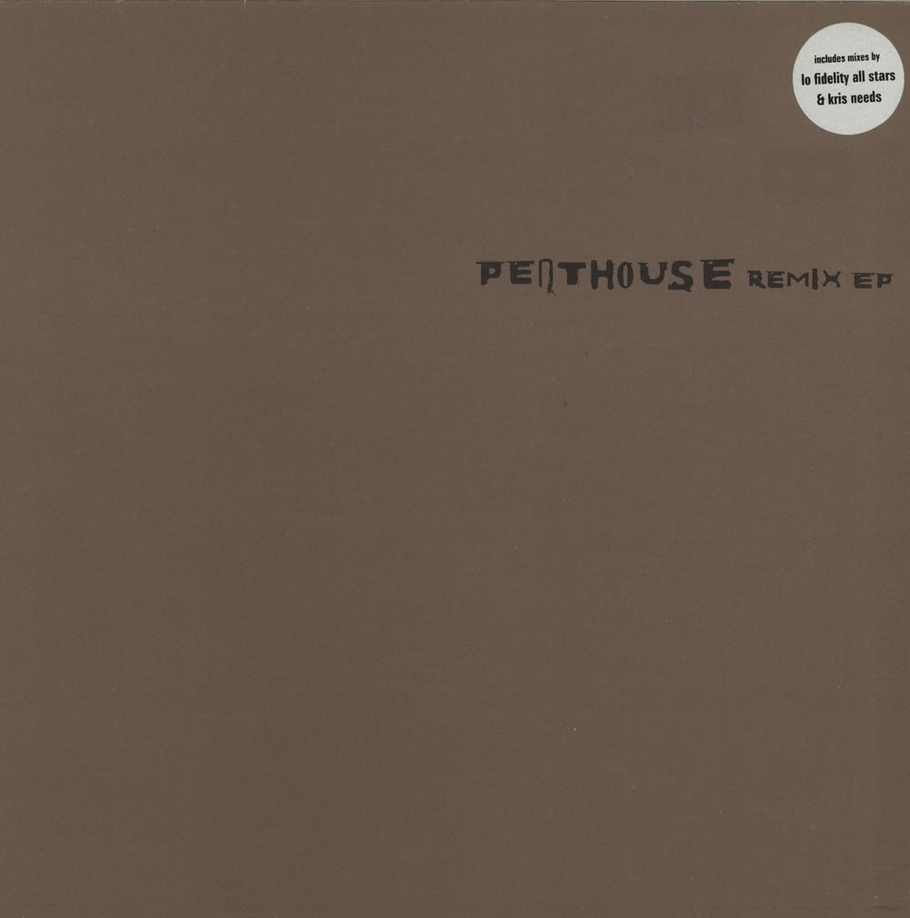 Penthouse Remix EP UK 12" vinyl single (12 inch record / Maxi-single) PENT1T