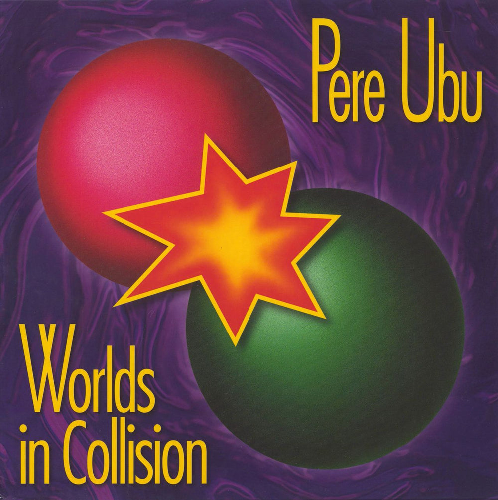 Pere Ubu Worlds In Collision UK vinyl LP album (LP record) FIRELP368