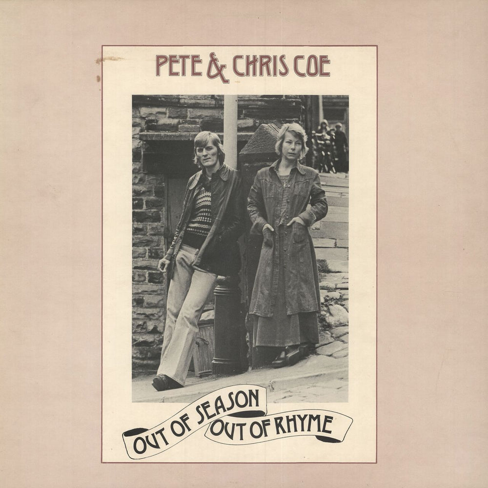 Pete & Chris Coe Out Of Season Out Of Rhyme UK vinyl LP album (LP record) LER2098