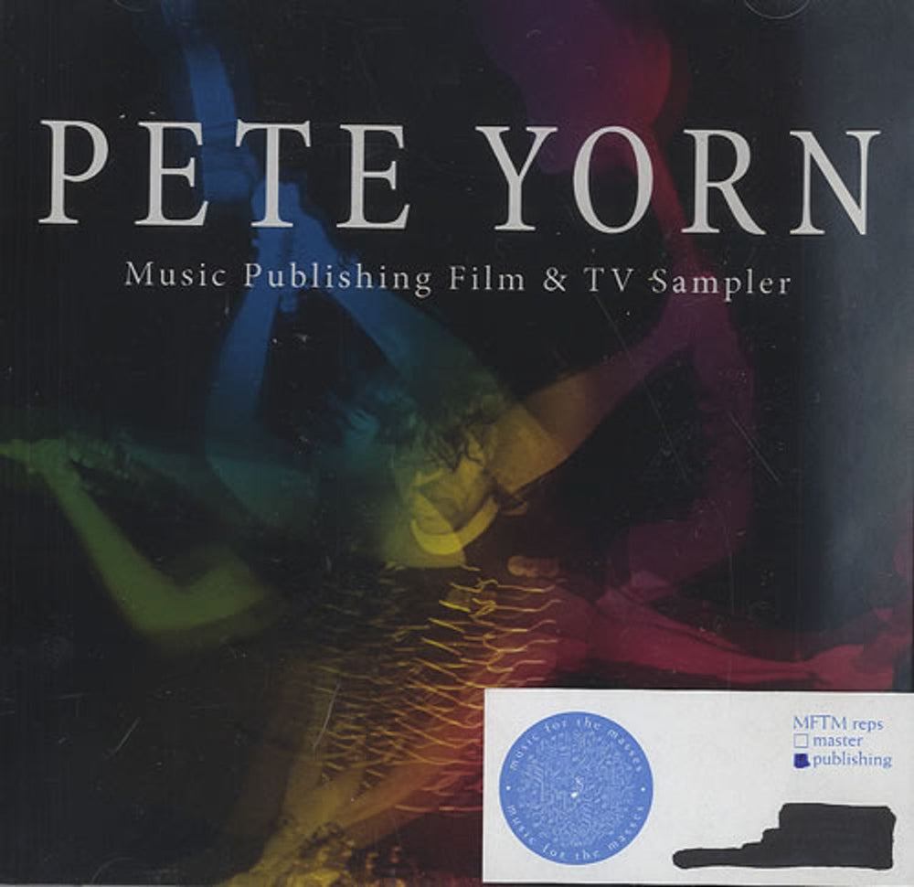 Pete Yorn Music Publishing Film & TV Sampler US Promo CD-R acetate CDR-ACETATE