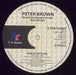 Peter Brown Dance With Me UK 12" vinyl single (12 inch record / Maxi-single) PT812DA824115