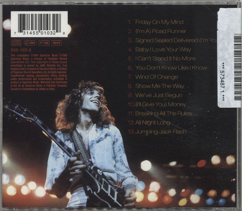 Peter Frampton Shows The Way UK CD album (CDLP) PFRCDSH573487