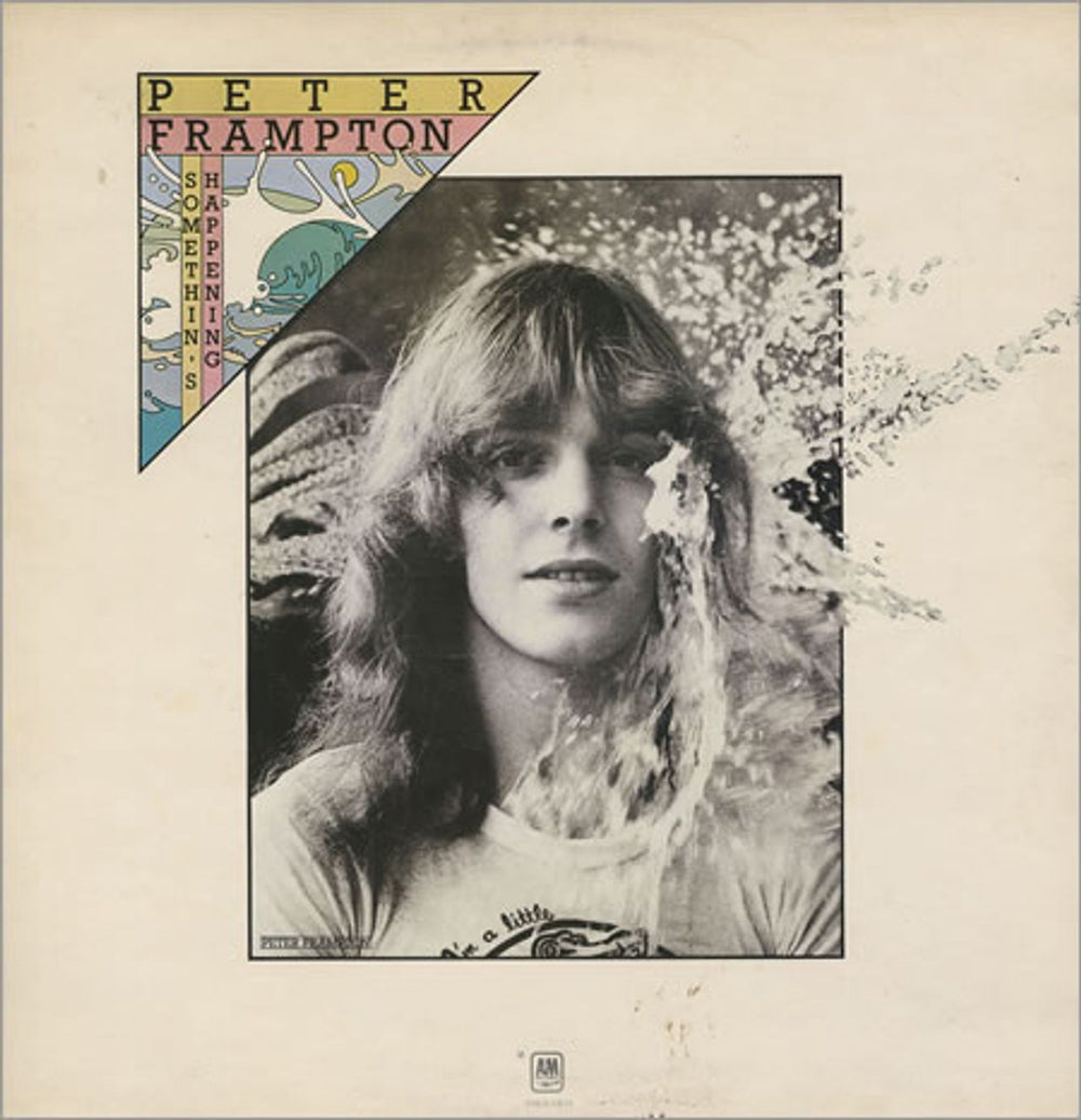 Peter Frampton Somethin's Happening UK vinyl LP album (LP record) AMLH63619