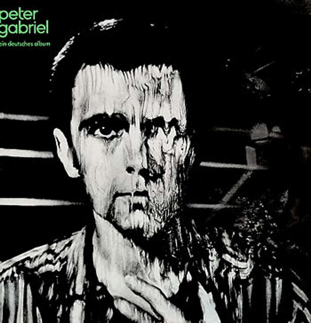 Peter Gabriel Ein Deutsches Album German vinyl LP album (LP record) 6302035