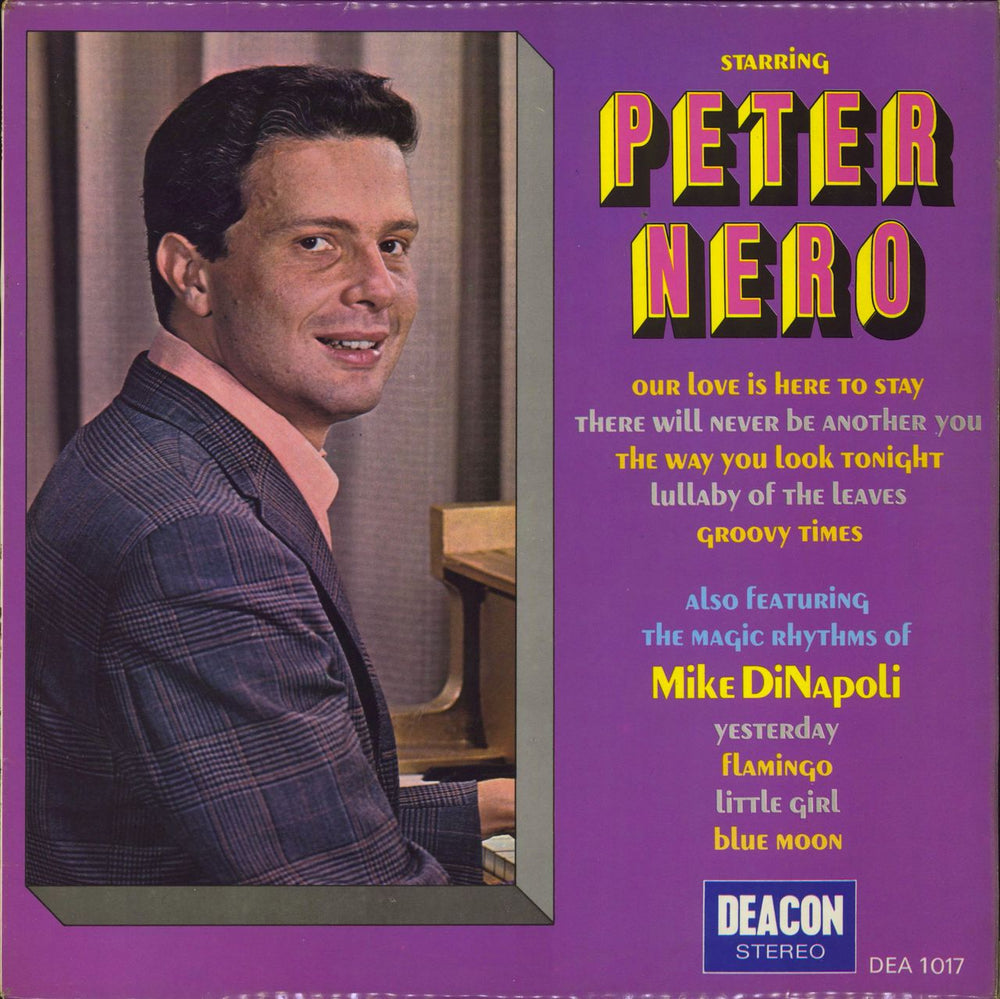 Peter Nero Starring Peter Nero, Also Featuring The Magic Rhythms Of Mike Di Napoli UK vinyl LP album (LP record) DEA1017