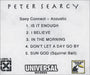 Peter Searcy Sony Connect - Acoustic US Promo CD-R acetate CDR ACETATE