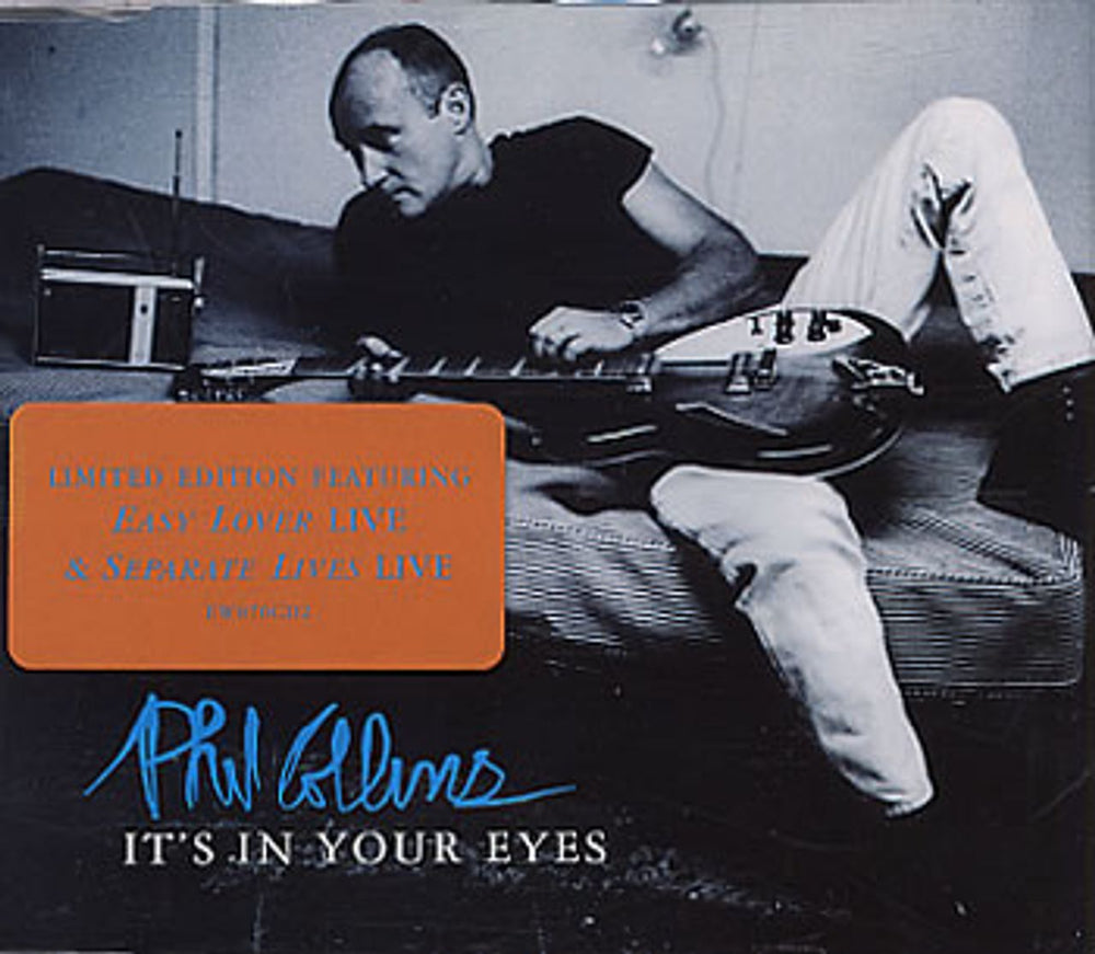 Phil Collins It's In Your Eyes UK CD single (CD5 / 5") EW076CD2