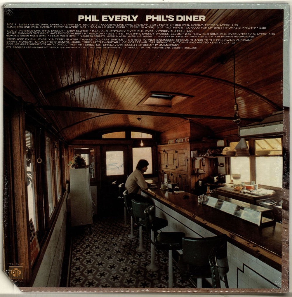 Phil Everly Phil's Diner - Sealed US vinyl LP album (LP record)