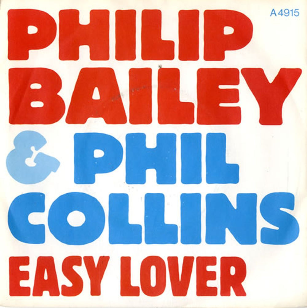 Philip Bailey Easy Lover - P/S UK 7" vinyl single (7 inch record / 45) A4915