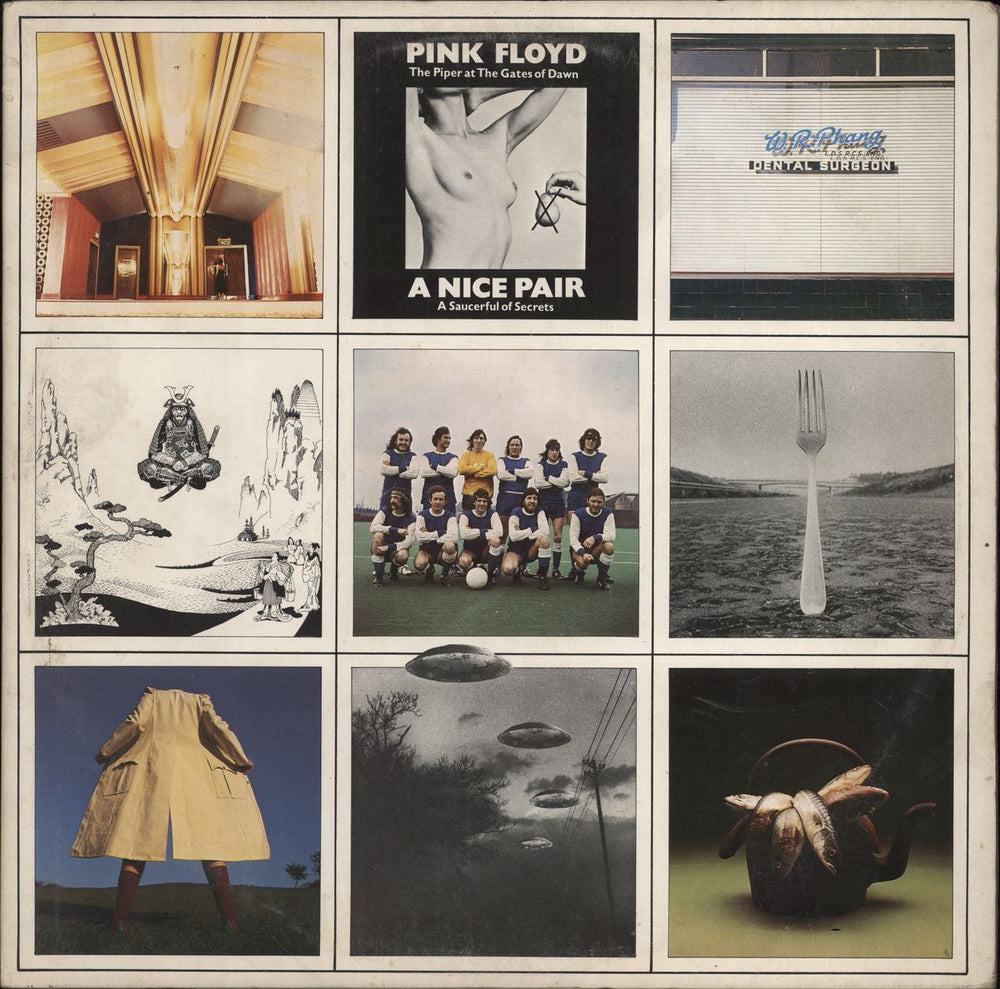 Pink Floyd A Nice Pair - 1st - Factory Sample - No Inners UK 2-LP vinyl record set (Double LP Album) SHDW403