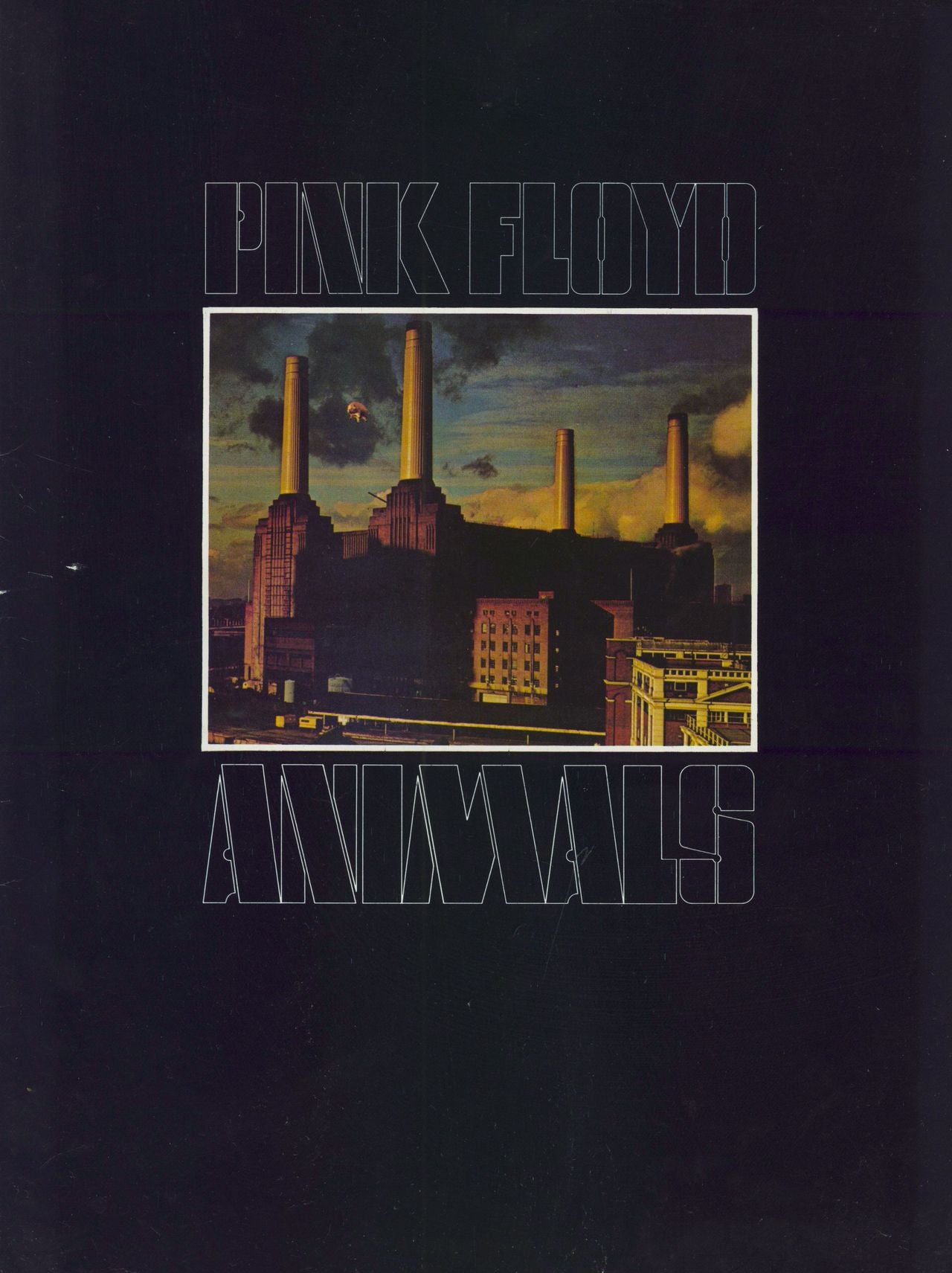 Pink Floyd Animals + Ticket Stub UK tour programme TOUR PROGRAM