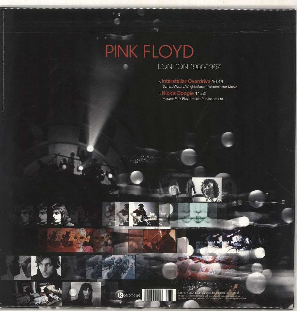 Pink Floyd London 1966/1967 - Sealed UK 10" vinyl single (10 inch record) 802644897219