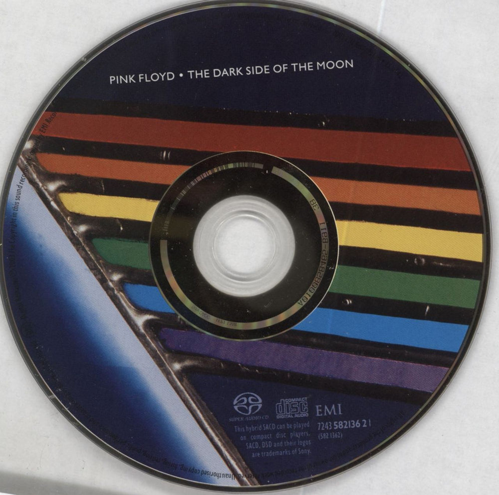 Pink Floyd The Dark Side Of The Moon UK super audio CD SACD PINSATH238559