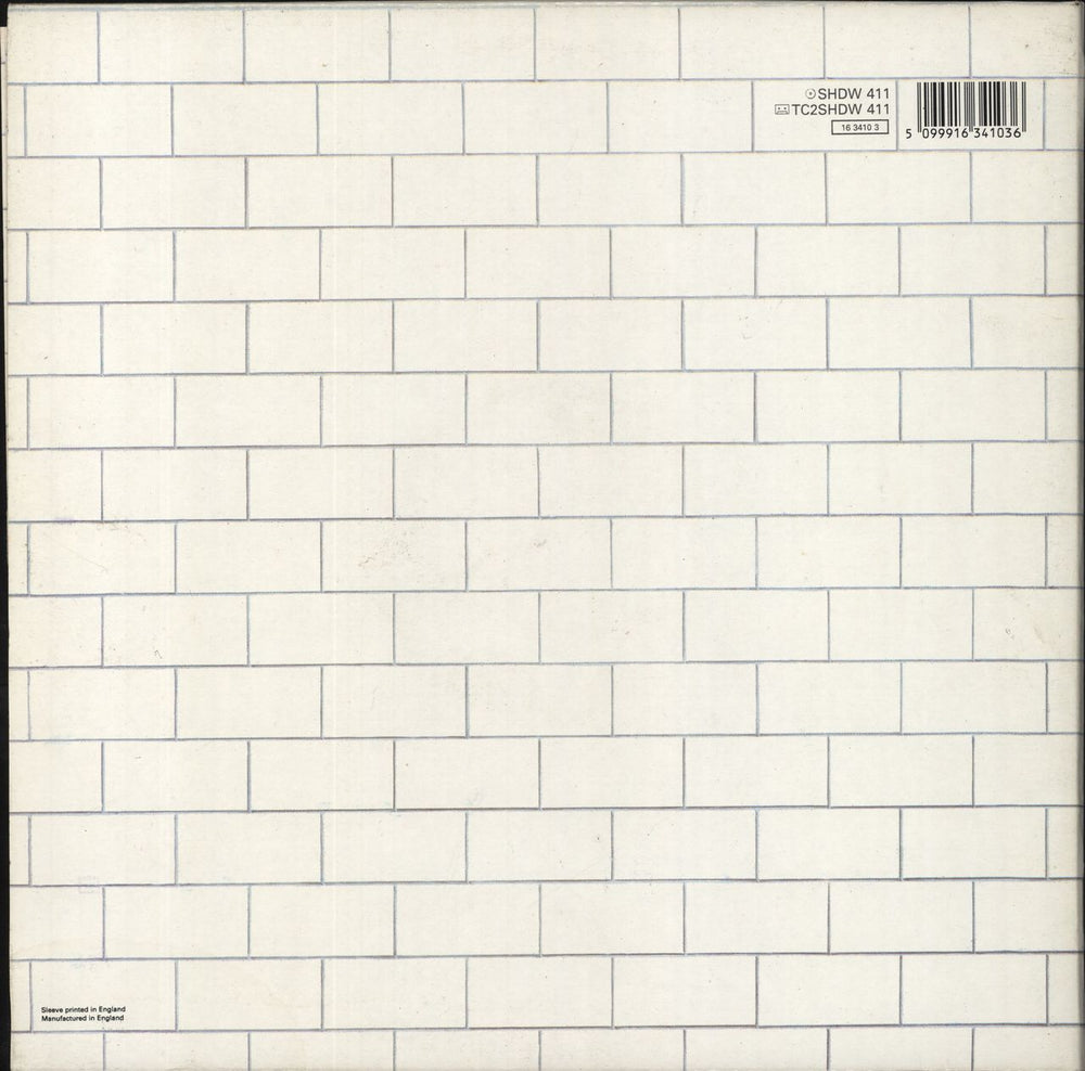 Pink Floyd The Wall - Barcoded & Stickered UK 2-LP vinyl record set (Double LP Album) 5099916341036