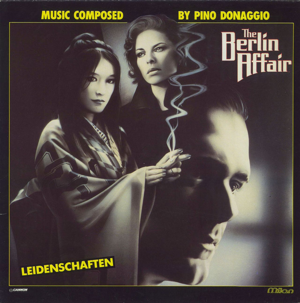 Pino Donaggio The Berlin Affair OST French vinyl LP album (LP record) A286