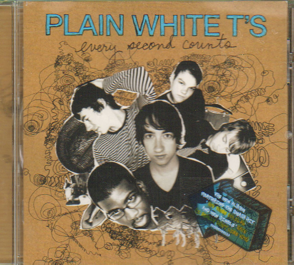 Plain White T's Every Second Counts UK CD album (CDLP) 5099950616220