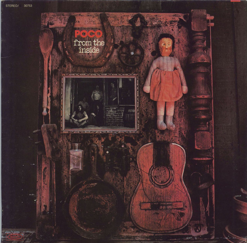 Poco From The Inside - blue graduated label US vinyl LP album (LP record) PE30753