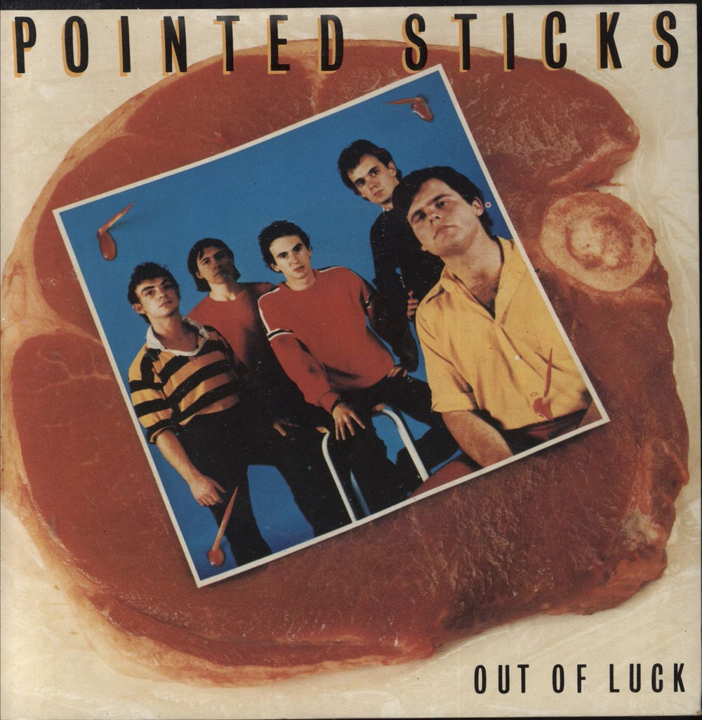 Pointed Sticks Out Of Luck -Promo UK Promo 7" vinyl single (7 inch record / 45) BUY59