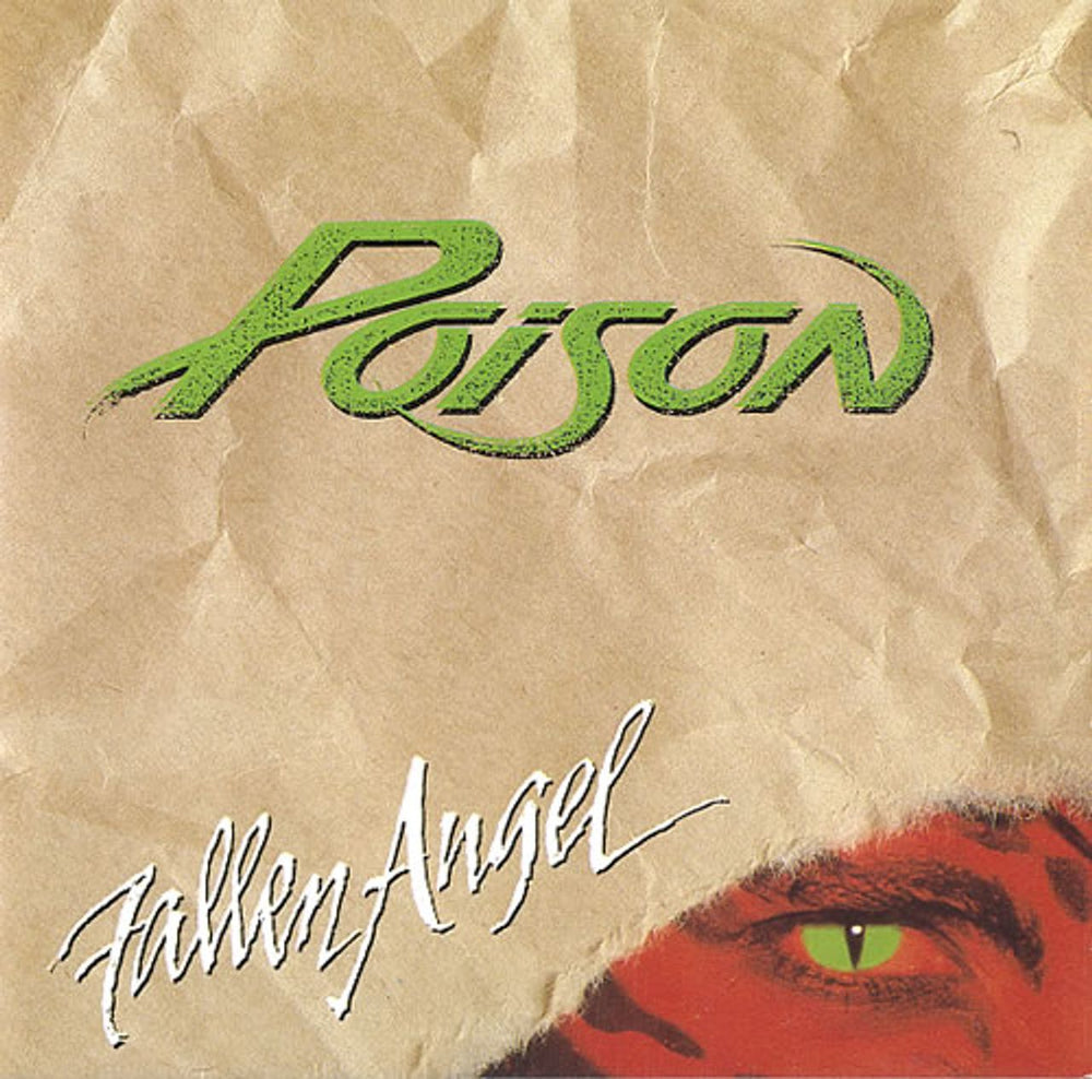 Poison Fallen Angel UK 7" vinyl single (7 inch record / 45) CLS500