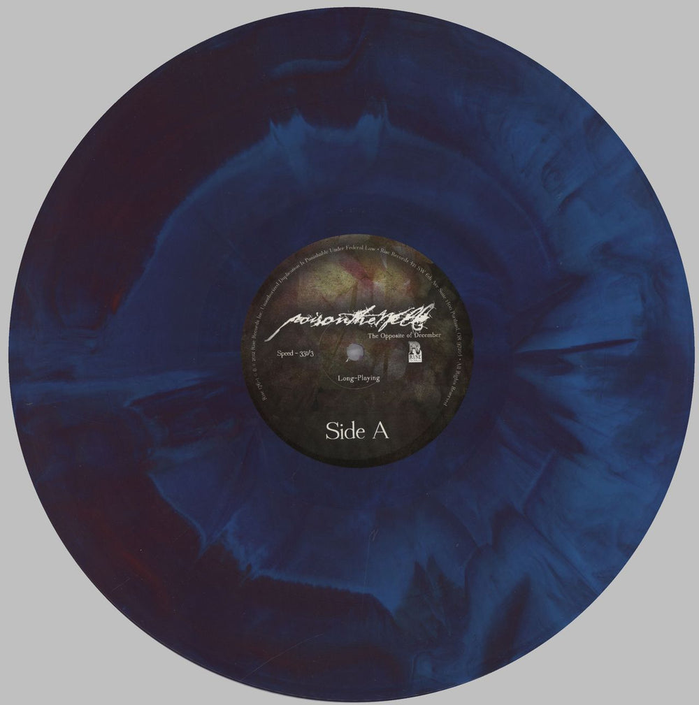 Poison The Well The Opposite of December/Tear From The Red - Starburst Vinyl US 2-LP vinyl record set (Double LP Album) PIW2LTH822623