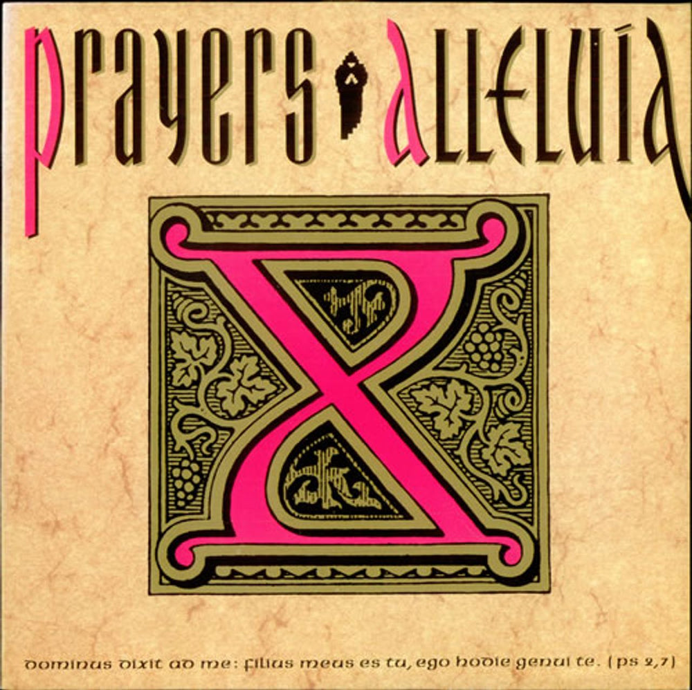 Prayers Alleluia UK 12" vinyl single (12 inch record / Maxi-single) YZ557T