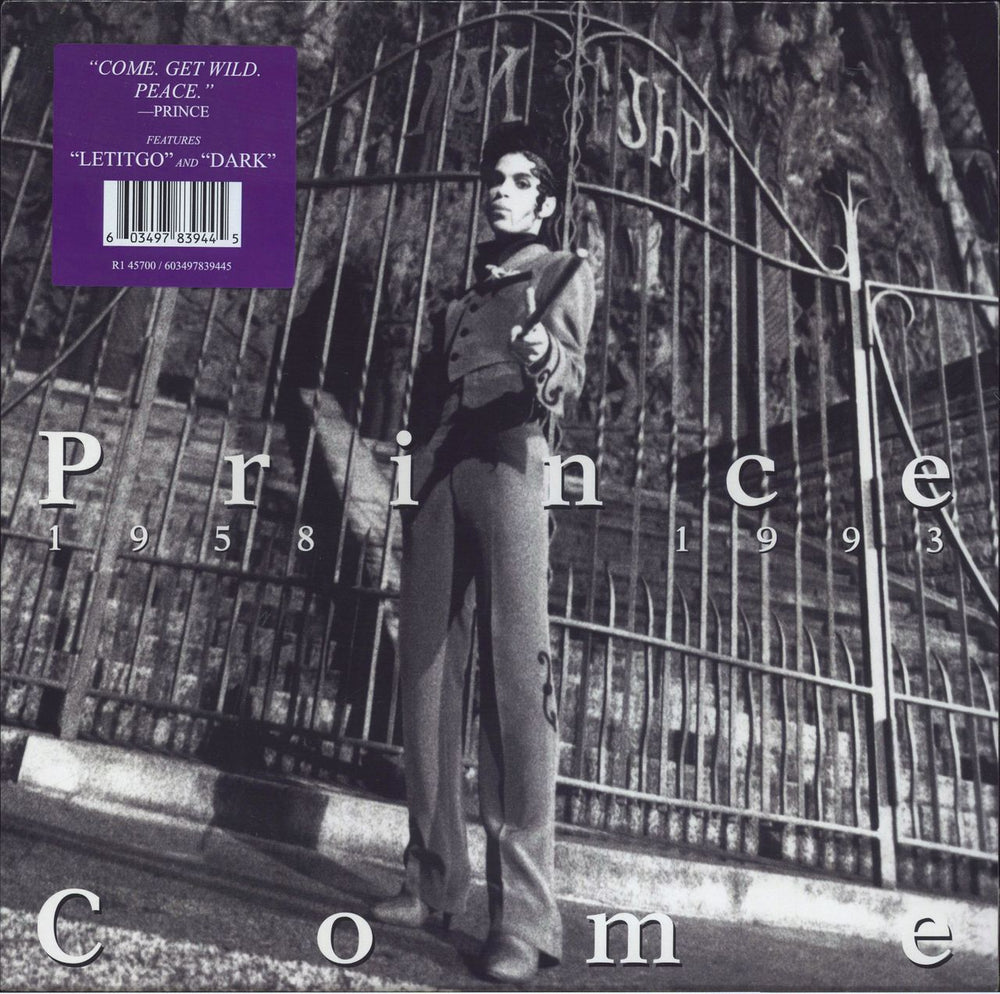 Prince Come - Reissue - Sealed UK vinyl LP album (LP record) 603497839445