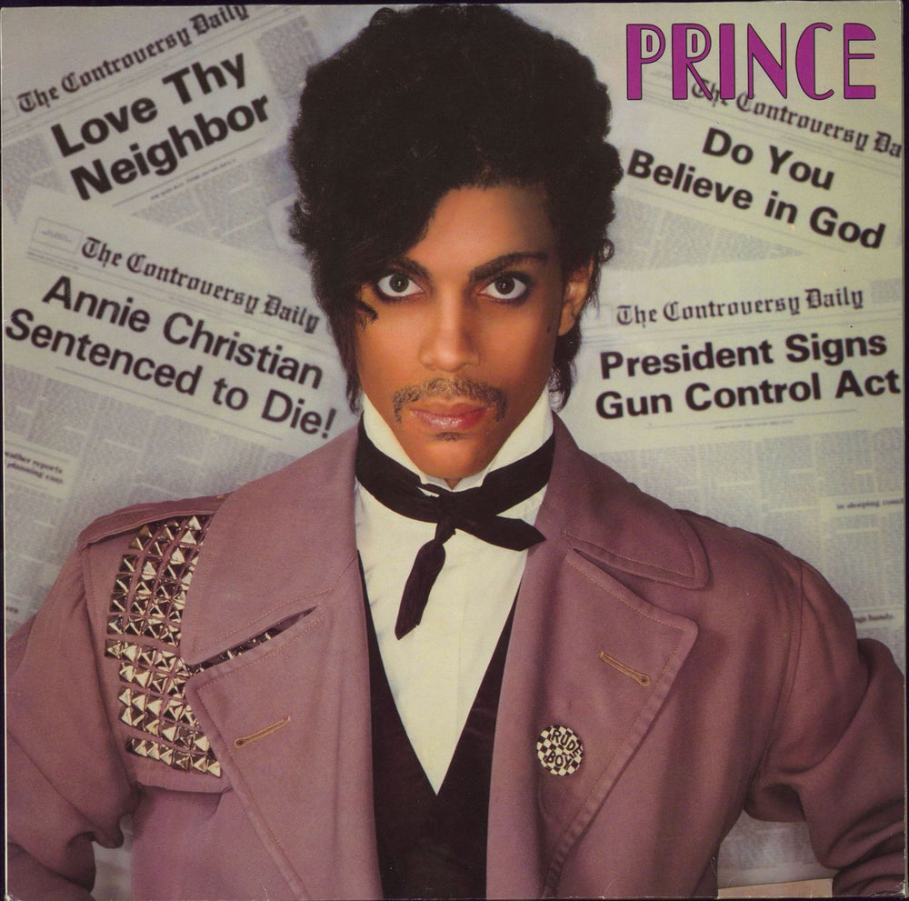 Prince Controversy - EX UK vinyl LP album (LP record) K56950