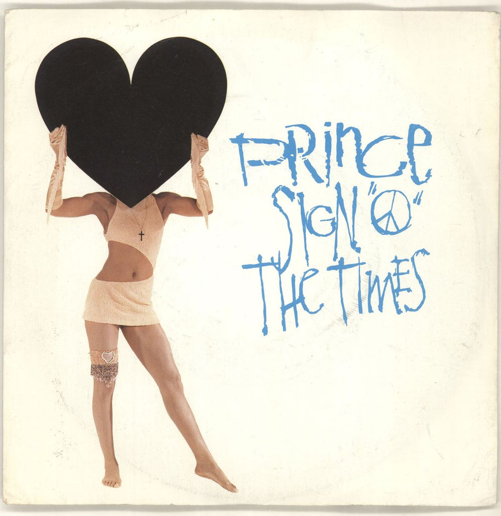 Prince Sign 'O' The Times - Paisley Label UK 7" vinyl single (7 inch record / 45) W8399