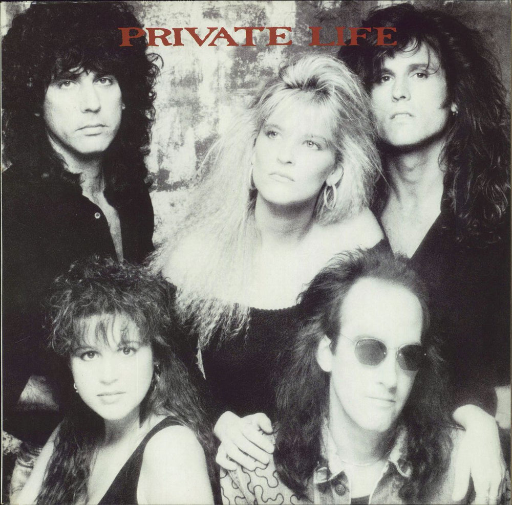 Private Life Shadows German vinyl LP album (LP record) 925803-1