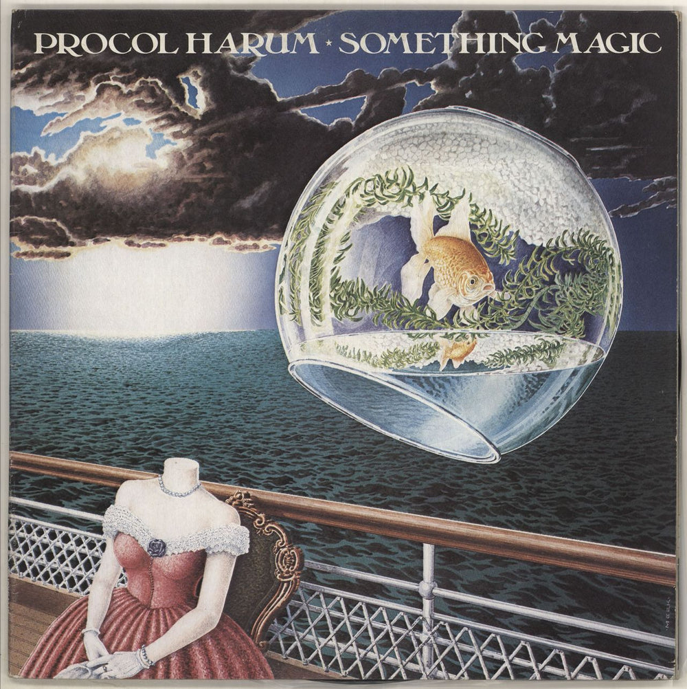 Procol Harum Something Magic Italian vinyl LP album (LP record) CHR1130