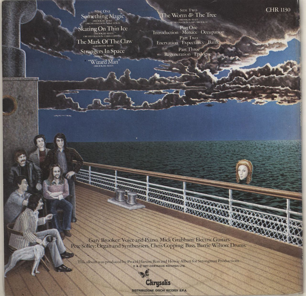 Procol Harum Something Magic Italian vinyl LP album (LP record) PRHLPSO726899