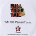 Pull Tiger Tail Mr 100 Percent UK Promo CD-R acetate CD-R ACETATE