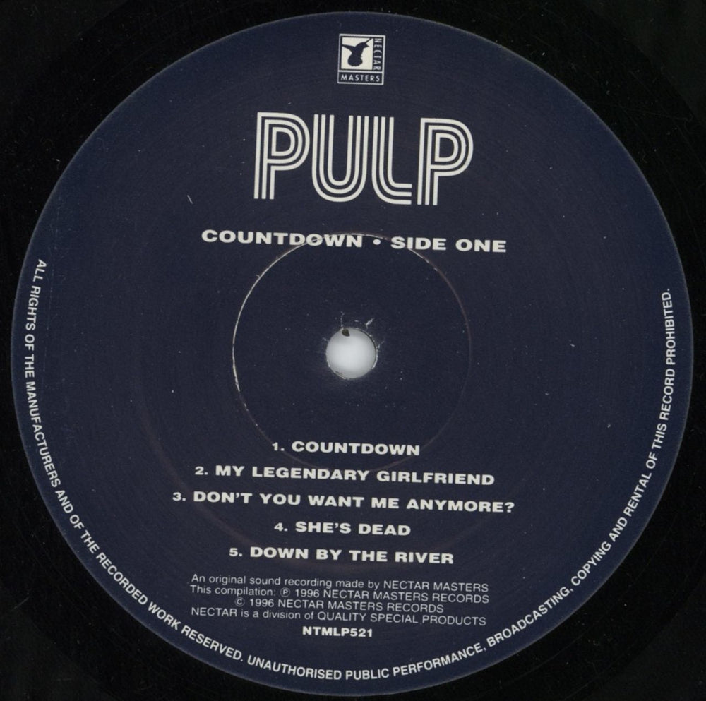 Pulp Countdown 1992-1983 UK 2-LP vinyl record set (Double LP Album) PUL2LCO179696